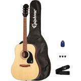 Epiphone DR-100 Natural Akustik Gitar Seti