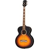 Epiphone el Capitan J-200 Studio Elektro Akustik Bas Gitar (Aged Vintage Sunburst)