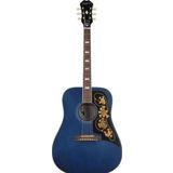Epiphone Masterbilt Frontier Elektro Akustik Gitar (Aged Viper Blue)