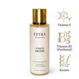 Epıra Coco Divine Tropikal Hindistan Cevizi Saç Ve Vücut Spreyi - Vita-5 Complex E Ve B5 Vitamini İle Besleyici Ve Kalıcı Bakım 250Ml