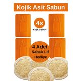 EpiRelax 4 Adet - Kojic Asit Sabunu Zerdeçal Ve Kojik Asit Etkisi Ile Leke Karşıtı Kojik Asit Sabunu