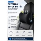 EpiRelax Araba Ortopedik Boyun Yastığı Oto Boyun Yastığı Visco Araç Boyun Yastığı Araç Boyunluk Koltuk Başlığı Oto Aksesuar
