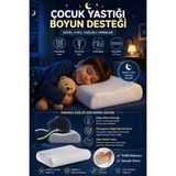 EpiRelax Çocuk Yastığı Ortopedik Visco – Çocuk Boyun Destek Yastığı, Sağlıklı Uyku İçin - 34 x 56 cm - 02A-Beyaz