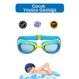 EpiRelax Çocuk Yüzücü Gözlüğü - Buhar Yapmaz Ayarlanabilir Yüzme Gözlüğü