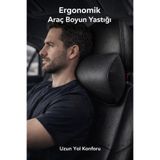 EpiRelax Lüks Araç Boyun Yastığı – Uzun Yol İçin Araç Boyun Destek Yastığı – Boyun ve Omurga Dostu