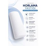 EpiRelax Ortopedik Horlama Yastığı Visco Boyun Destekli Nefes Alabilen Anti Horlama - 42 x 56 cm - 02A-Beyaz