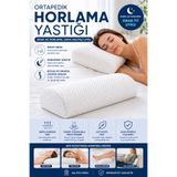 EpiRelax Ortopedik Horlama Yastığı Visco Boyun Destekli Nefes Alabilen Anti Horlama