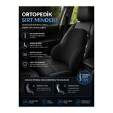 EpiRelax Visco Araç Bel Desteği Ortopedik Sırt Minderi Oto Koltuk Minder Araba Bel Desteği