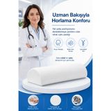 EpiRelax Visco Horlama Yastığı Yan Yatış Destekli Yarım Silindir Uyku Yastığı