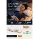EpiRelax Yan Yatışa Uygun Visco Boyun Yastığı Ergonomik Baş Omuz Destekli Uyku Yastığı