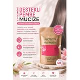 Epizen E Vitamini Etkisi Mat Saçlardan Parlak Görünüme Gözle Görülür Değişim - 07-Pembe