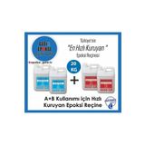 epoksi getir Epoksi Ultra Şeffaf Hızlı Kuruyan 20 Kg Reçine Ve Sertleştirici(12000A 8000B) / Epoxy