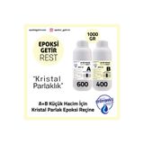 epoksi getir REST 1 Kg A+B Küçük Hacim İçin Kristal Parlak Reçine