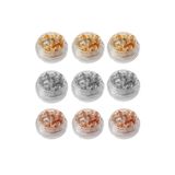 epoksi kalıp cank 9 Adet Epoksi Reçine Altın Yaprak Varak Seti , Nail Art Tırnak Makyaj Altın Varak , Tırnak Süsleme