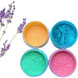 Epoksi Kalıp Cank Epoksi Reçine Sedef Metalik Toz Pigment Seti 4X10ML, Şeffaf Epoksi Reçine Pigment Seti