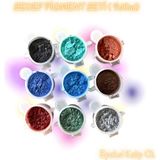 Epoksi Kalıpları Epoksi Kalıp Ck Mini Sedef Toz Pigment Boya Seti 10ML Canlı Renkler ve Parlak Görünüm