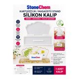 Epoksi Kartvizitlik Silikon Kalıp – Masaüstü Stand Reçine Kalıbı, Dekoratif Kartlık Kalıbı 28x21,5 cm NO:2