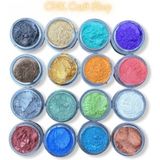 Epoksi Reçine 16LI Toz Pigment Boya Seti 16X10ML Epoksi Reçine Mini Pigment A2