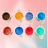 Epoksi Reçine 8 Adet Mini Sedef Toz Pigment Epoksi Boya, Mum boyası, beton boyası