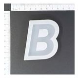 EPOKSİ REÇİNE B HARFİ SİLİKON KALIP 1. KALİTE HB2010-0002