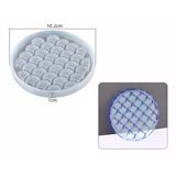 Epoksi Reçine Kalıp İthal Balık Pullu Motif Bardak Altlığı Taş Tozu Silikon Kalıp Hb5021-0090