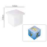 Epoksi Reçine Kalıp Uv Reçine İthal Büyük Zar Oyun Kolye Küpe Silikon Kalıp Hb4021-0076