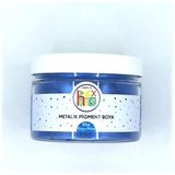Epoksi Reçine Metalik Pigment Sedefli Toz Boya Koyu Mavi Renk 50 gr