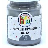 EPOKSİ REÇİNE METALİK SEDEFLİ PİGMENT TOZ BOYA GRİ 10 GR
