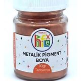 EPOKSİ REÇİNE METALİK SEDEFLİ PİGMENT TOZ BOYA TERAKOTA 10 GR
