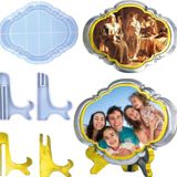 Epoksi Reçine Silikon Kalıp Ayaklı Resimlik Fotoğraflık Çerçeve Fotoğraf Standı Kalıbı