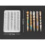 Epoksi Reçine Silikon Kalıp İthal Dart Figür Anahtarlık Kalem Silikon Kalıp Hb5021-0087