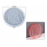 Epoksi Reçine Silikon Kalıp İthal Taş Motifli Bardak Altlığı Taş Tozu Silikon Kalıp Hb5021-0088