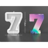 Epoksi Reçine Silikon Kalıp İthal Yedi Rakam Taş Tozu Parafin Silikon Kalıp Hb22521-0109