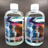 Epoksi Reçine Ultra Şeffaf Art Resim Sanatsal Epoksi 1 L Set