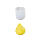 Epoksi Silikon Armut Taş Tozu Kalıbı 8.2X7.3 Cm
