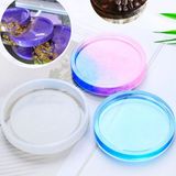 Epoksi Silikon Kalıp Bardak Altlığı Yuvarlak 8 cm - Standart