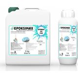 Epoksimax 102 Fun Aksesuar ve Hobi Epoksi Reçine 3 kg Kokusuz ve Ultra UV Dirençli Özellikler