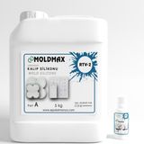 Epoksimax Rtv-2 Kalıp Silikonu 30 Shore Premıum Ekstra Parlak 5 kg