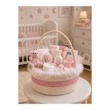 Epolaxs Bebek Hastane Çıkışı Hediye Sepeti Yenidoğan Bebek Hediye Kutusu Doğum Odası Süsleme Baby Shower Sepeti