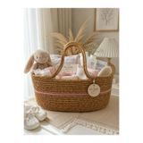 Epolaxs Bebek Hediye Sepeti Kız Bebek Hastane Çıkışı Yenidoğan Bebek Hediyesi Doğum Hediyesi Baby Shower Hediye Kutusu Hoş Geldin Bebek