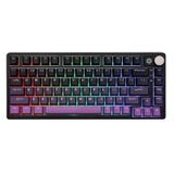 Epomaker GALAXY100 Qmk/vıa Siyah Wisteria Switch Rgb Kablosuz Hotswap Mekanik Gaming Klavye