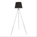 Epona Siyah Şapkalı Krom Modern Dekoratif Salon Lambader