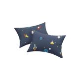 Eponj Home 2li Yastık Kılıfı 50x70 Cm Only Uzayarduvaz Mavi