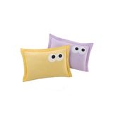 Eponj Home 2li Yastık Kılıfı Oxf. Funny Sarı-lila