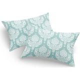 Eponj Home 2li Yastık Kılıfı Post SuYeşili 50X70 cm - Su Yeşili - 50 x 70 cm