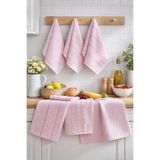 Eponj Home 6lı Mutfak Havlusu 30x50 Sofya Pudra