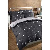 Eponj Home Çift Kişilik Nevresim Takımı Geometrik Gri - 200 x 220 cm