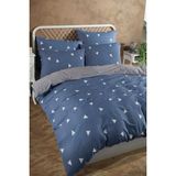 Eponj Home Çift Kişilik Nevresim Takımı Geometrik Mavi - 200 x 220 cm