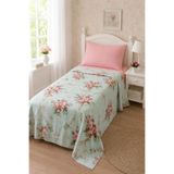Eponj Home Doğal Pike Baskılı Kids 140x230cm Alanur Mint