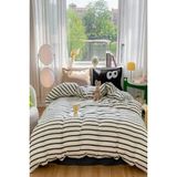 Eponj Home Kolay Ütülenir Nevresim Takımı Tek Kişilik Funny Siyah - 160 x 220 cm